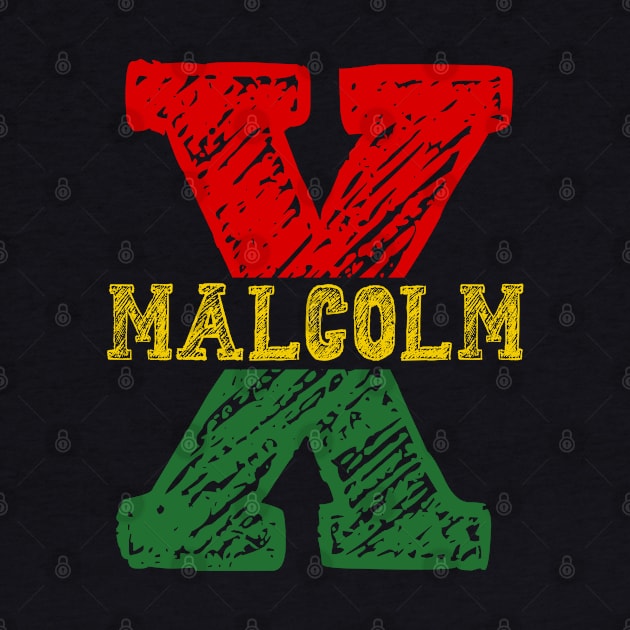 Malcolm X by Buff Geeks Art